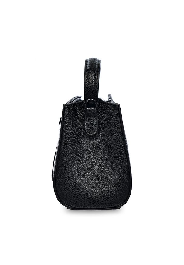 Big-Star - Czarny Kuferek Big Star Elegancka Torebka Damska. Kolor: czarny. Styl: elegancki