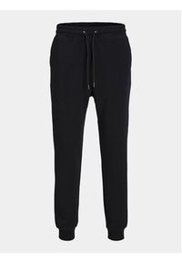 Jack & Jones Spodnie dresowe Gordon 12249274 Czarny Regular Fit. Kolor: czarny. Materiał: syntetyk, bawełna #5