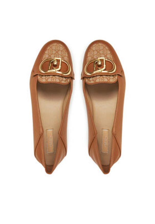 Liu Jo Loafersy Emel 03 SA5037 PX623 Brązowy. Kolor: brązowy. Materiał: skóra