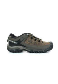 keen - Buty trekkingowe męskie Keen Targhee WP Iii. Zapięcie: sznurówki. Kolor: brązowy, czarny, wielokolorowy. Materiał: skóra, syntetyk, tkanina, materiał. Szerokość cholewki: normalna