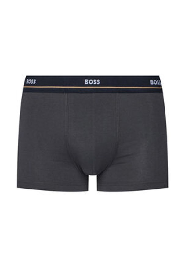 BOSS Komplet bokserek Essential 50531660 Kolorowy. Materiał: bawełna. Wzór: kolorowy