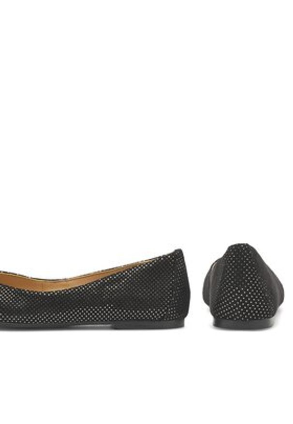 Lasocki Baleriny RST-ZAIRA-01 Czarny. Kolor: czarny. Materiał: zamsz, skóra