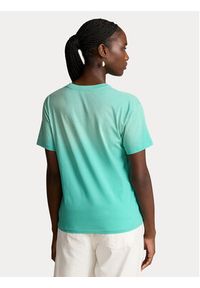 Polo Ralph Lauren T-Shirt 211935591003 Zielony Regular Fit. Typ kołnierza: polo. Kolor: zielony. Materiał: bawełna #4