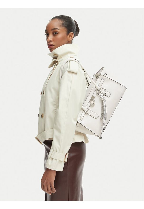 MICHAEL Michael Kors Torebka Hamilton Moderne 30F5SNXT0L Écru. Kolor: kremowy. Materiał: skórzane