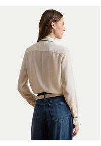 Lauren Ralph Lauren - LAUREN RALPH LAUREN Koszula 200957396003 Beżowy Regular Fit. Kolor: beżowy. Materiał: syntetyk #4