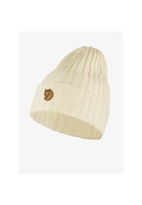 Fjällräven - Czapka zimowa Fjallraven Byron Hat - chalk white. Kolor: biały. Sezon: zima