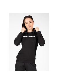 GORILLA WEAR - Bluza fitness damska Gorilla Wear Charlotte Hoodie z kapturem. Typ kołnierza: kaptur. Kolor: czarny. Sport: fitness