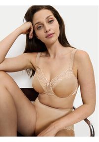 Triumph Biustonosz z fiszbiną Ladyform Soft 10166306 Beżowy. Kolor: beżowy. Materiał: syntetyk #4