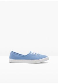 Buty wsuwane bonprix niebieski. Zapięcie: bez zapięcia. Kolor: niebieski #1