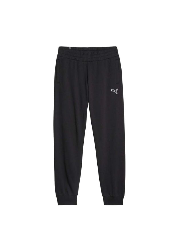 Puma - Spodnie Do Joggingu Damskie Better Essentials. Kolor: czarny. Materiał: dresówka. Sport: bieganie
