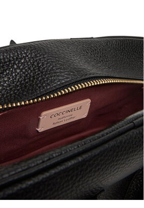 Coccinelle Torebka E1 RFF 15 01 01 Czarny. Kolor: czarny. Materiał: skórzane