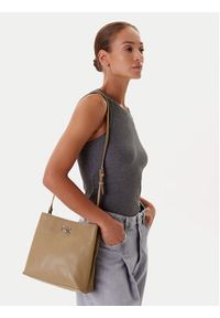 Calvin Klein Torebka Ck Bucket Bag K60K612803 Beżowy. Kolor: beżowy. Materiał: skórzane #4