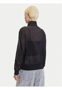Adidas - adidas Bluza adicolor Sheer JN6130 Czarny Loose Fit. Kolor: czarny. Materiał: syntetyk