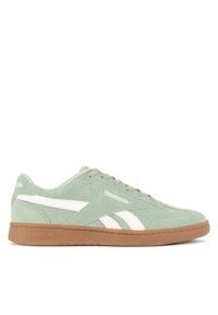 Reebok Sneakersy FORTE LOUNGER AR30252WKLC Zielony. Kolor: zielony. Materiał: skóra, zamsz