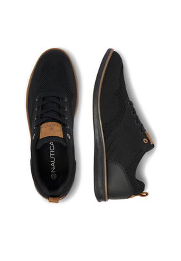 Nautica Półbuty CEO-IGO-01 Czarny. Kolor: czarny. Materiał: materiał