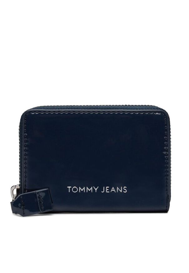 Mały Portfel Damski Tommy Jeans. Kolor: niebieski