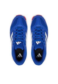 Adidas - adidas Buty halowe Ligra 8 Indoor Shoes Kids IH8245 Niebieski. Kolor: niebieski. Materiał: materiał #5