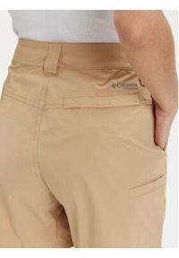 columbia - Columbia Szorty sportowe Summit Valley™ Short 2072494 Beżowy Active Fit. Kolor: beżowy. Materiał: syntetyk #4