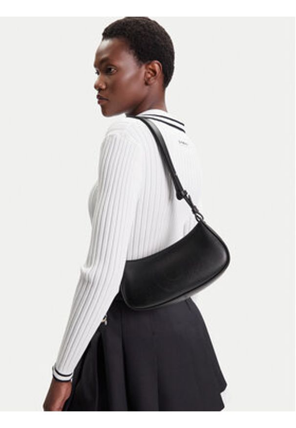 Karl Lagerfeld - KARL LAGERFELD Torebka A3W30061 Czarny. Kolor: czarny. Materiał: skórzane