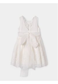 Abel & Lula Sukienka elegancka 5038 Biały Regular Fit. Kolor: biały. Materiał: syntetyk. Styl: elegancki #3