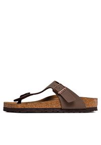 Birkenstock Japonki Gizeh Bs 0043753 Brązowy. Kolor: brązowy. Materiał: skóra #6