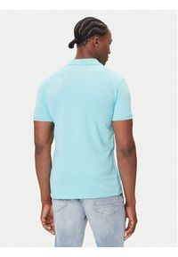 Petrol Industries Polo M-ROS-POL002 Niebieski Regular Fit. Typ kołnierza: polo. Kolor: niebieski. Materiał: bawełna #2