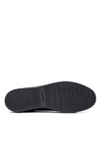 Hugo - Sneakersy męskie czarne HUGO Zero Tenn. Okazja: na co dzień. Kolor: czarny