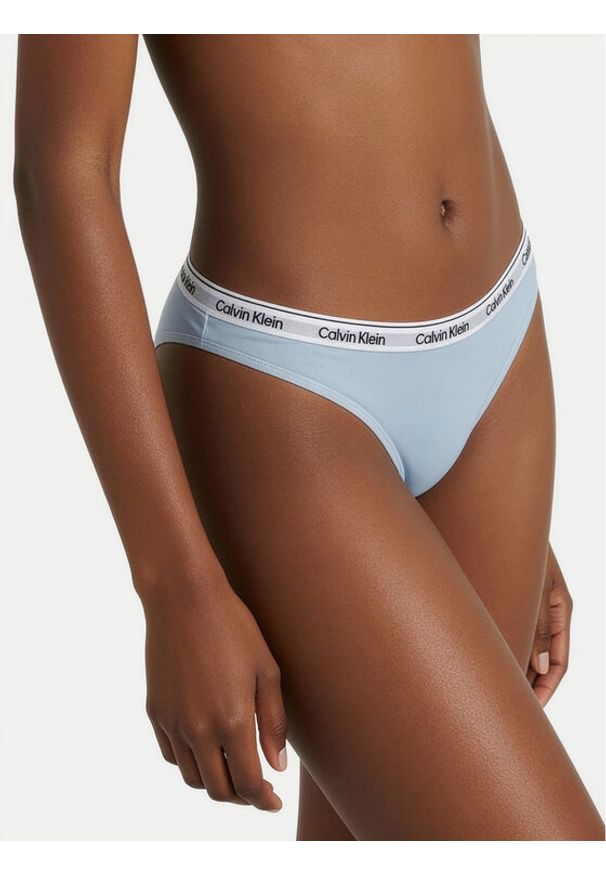 Calvin Klein Underwear Figi klasyczne 000QD5044E Niebieski. Kolor: niebieski. Materiał: bawełna