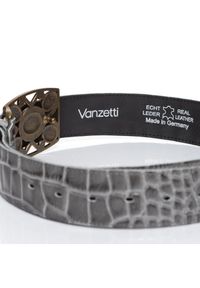 Vanzetti - DAMSKI PASEK VANZETTI PASEK SKÓRZANY SOPO-VAN902 770 40mm Ledergürtel Q. 6186(6250). Materiał: skóra #5