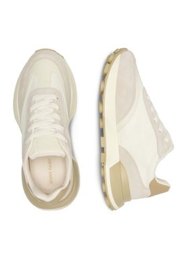 Jenny Fairy Sneakersy DEBS WYL04029-1A Beżowy. Kolor: beżowy. Materiał: materiał