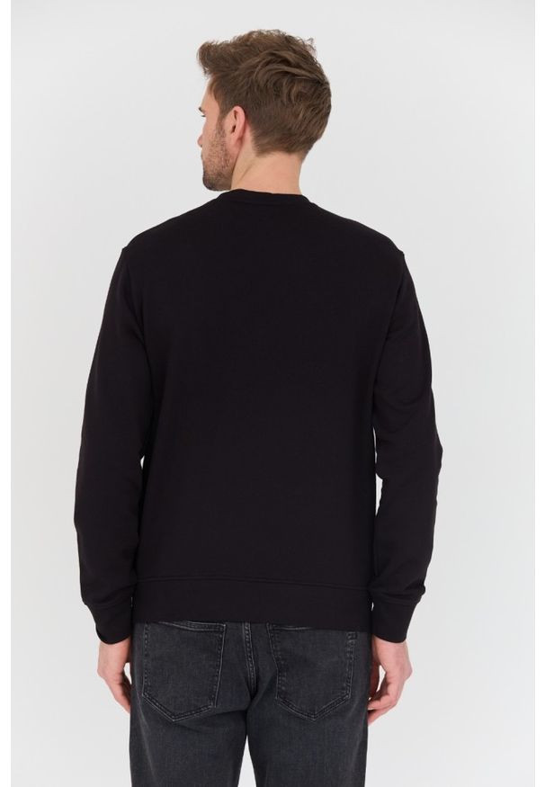 Armani Exchange - ARMANI EXCHANGE Czarna męska bluza, Rozmiar L. Kolor: czarny