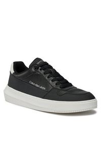 Calvin Klein Jeans Sneakersy Chunky Cupsole Low Lth In Sat YM0YM00873 Czarny. Kolor: czarny. Materiał: materiał #6