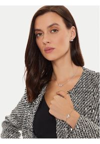 Guess Kolczyki JUBE0441 5JW Srebrny. Materiał: metalowe. Kolor: srebrny