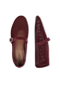 Badura Baleriny MIMOSA-SLT-24067P-52 Bordowy. Kolor: czerwony. Materiał: materiał #5