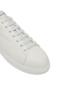 Emporio Armani Sneakersy EM003663 AF19999 U0001 Biały. Kolor: biały. Materiał: skóra #5
