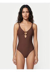 YSABEL MORA - Ysabel Mora Strój kąpielowy 83471 Brązowy. Kolor: brązowy. Materiał: syntetyk #1