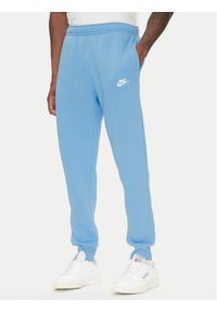 Nike Spodnie dresowe BV2671 Niebieski Regular Fit. Kolor: niebieski. Materiał: bawełna