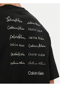 Calvin Klein Jeans T-Shirt LV04RE828G Czarny Regular Fit. Kolor: czarny. Materiał: bawełna #5