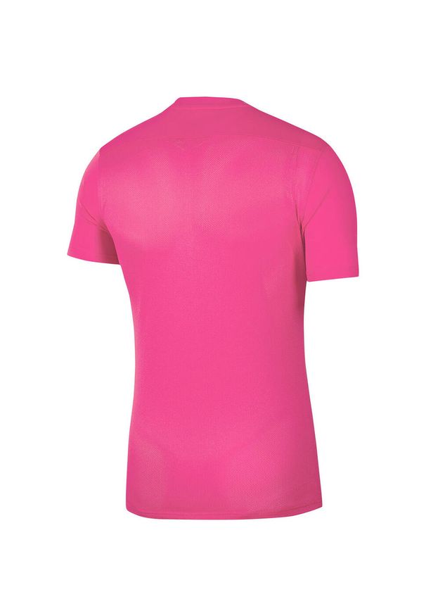 Koszulka piłkarska dziecięca Nike Dry Park VII treningowa szybkoschnąca Dri Fit. Kolor: różowy. Technologia: Dri-Fit (Nike). Sport: piłka nożna