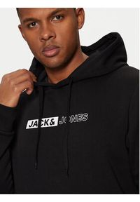 Jack & Jones - Jack&Jones Bluza 12233599 Czarny Regular Fit. Kolor: czarny. Materiał: syntetyk