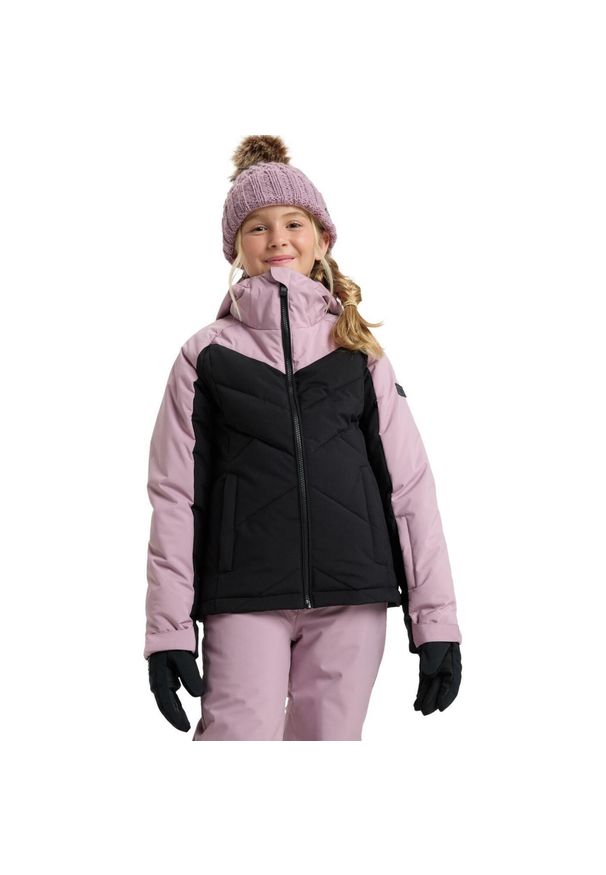 Roxy - Kurtka śniegowa techniczna dla Dziewczynki SNOWSYLVA 10K. Kolor: czarny. Sezon: zima. Sport: narciarstwo
