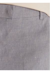 Marella Spodnie materiałowe Odino 2613131121 Błękitny Straight Fit. Kolor: niebieski. Materiał: len #4