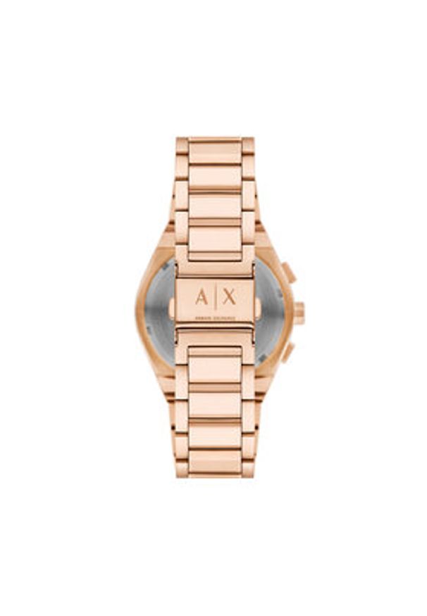 Armani Exchange Zegarek Sync AX4188 Złoty. Kolor: złoty