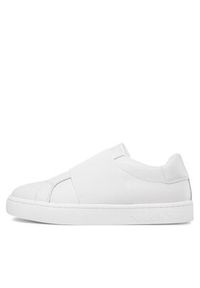 Calvin Klein Jeans Sneakersy Classic Cupsole Elastic YM0YM00571 Biały. Kolor: biały. Materiał: skóra #6