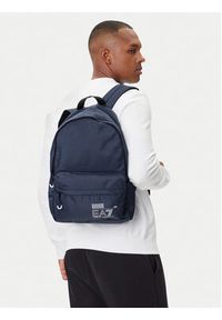 EA7 Emporio Armani Plecak 245081 CC940 08138 Granatowy. Kolor: niebieski. Materiał: materiał #3