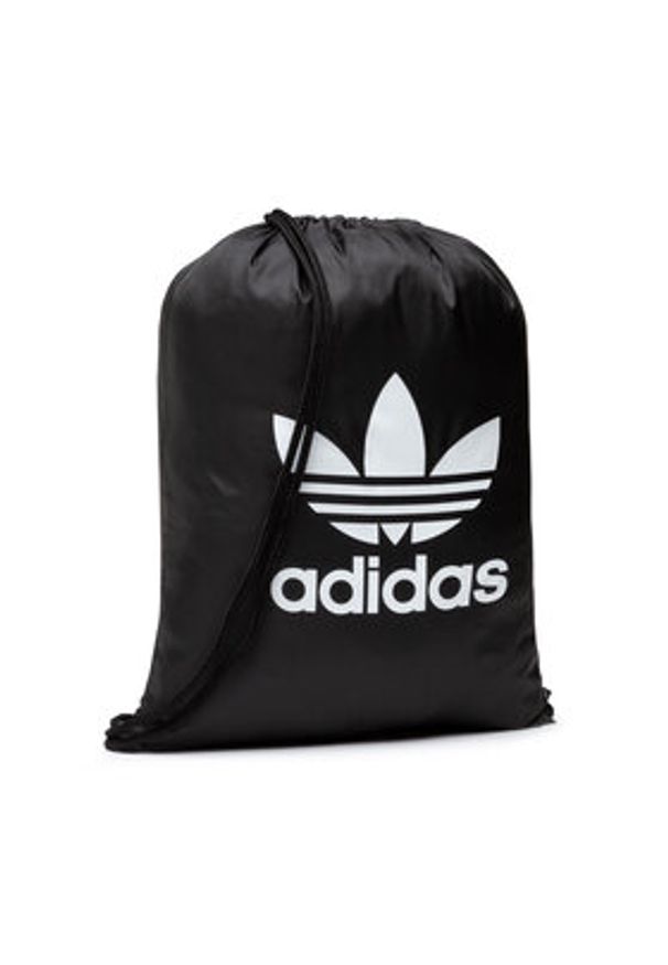Adidas - adidas Worek Gymsack Trefoil BK6726 Czarny. Kolor: czarny. Materiał: materiał