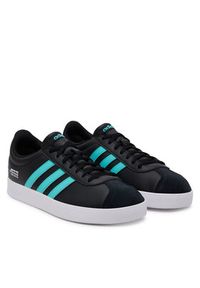Adidas - adidas Sneakersy Mercedes - AMG Petronas Formula One Team Vl Court Base Trainers JR1068 Czarny. Kolor: czarny. Materiał: skóra #5