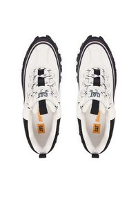 CAT Footwear Sneakersy Intruder Galosh 2.0 Low Waterproof P111557 Biały. Kolor: biały. Materiał: skóra