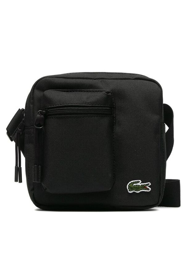 Lacoste Saszetka Square Camera Bag NH4101NE Czarny. Kolor: czarny. Materiał: materiał