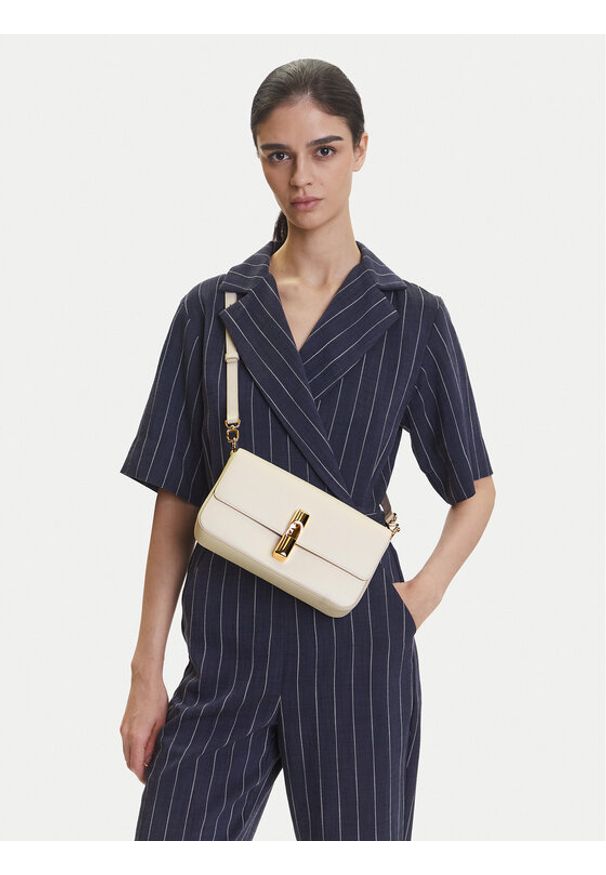 Furla Torebka Iride S WB01826 ARE000 CN PNN00 Écru. Kolor: kremowy. Materiał: skórzane